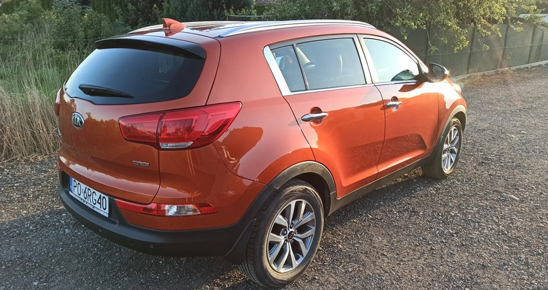 Kia Sportage cena 54800 przebieg: 135300, rok produkcji 2014 z Poznań małe 121